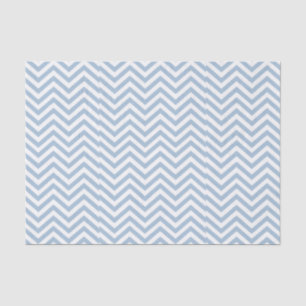 Papier Mousseline Grunge bleu-clair Chevron texturisé
