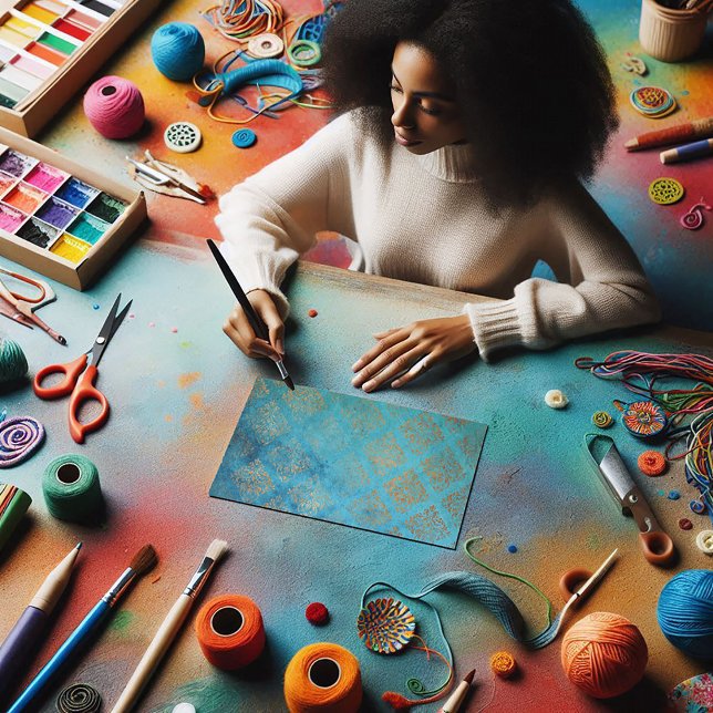 Papier Mousseline Grunge Copper Patina et Turquoise Verdigris (Grunge Copper Patina and Turquoise Tissue Paper)