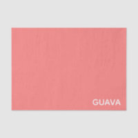 Guava pink color name