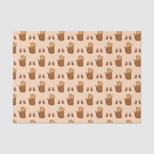 Papier Mousseline Guérir les mains Boho Mystical Motif Rainbow Cadea