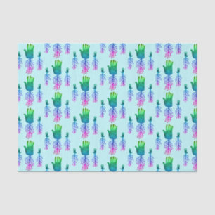 Papier Mousseline Guérir mains Boho Mystical Rainbow Motif Cadeau