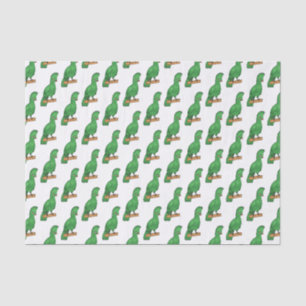 Papier Mousseline Guinée turaco bird cartoon