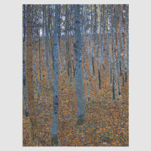 Papier Mousseline Gustav Klimt - Beech Grove I