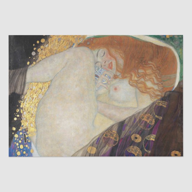 Papier Mousseline Gustav Klimt - Danae (Recto)