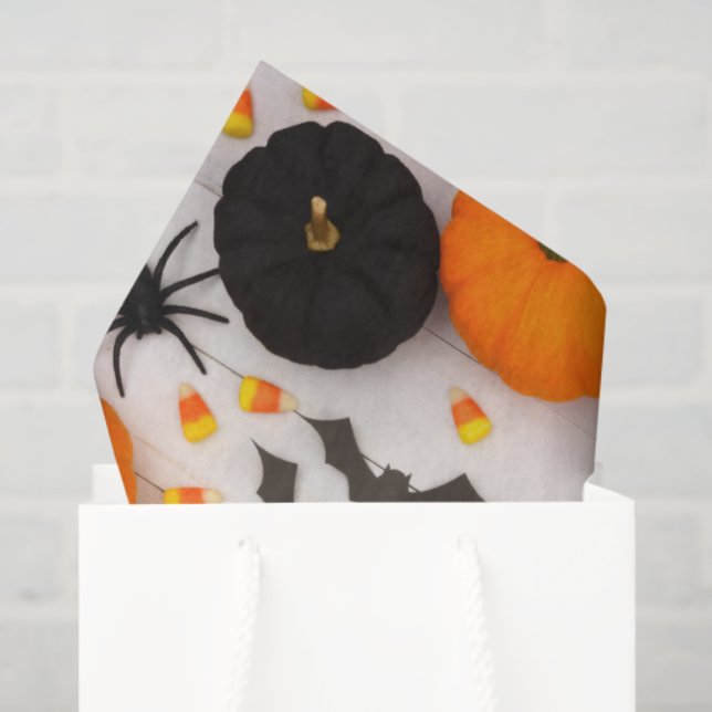 Papier Mousseline Halloween (Sac cadeau)