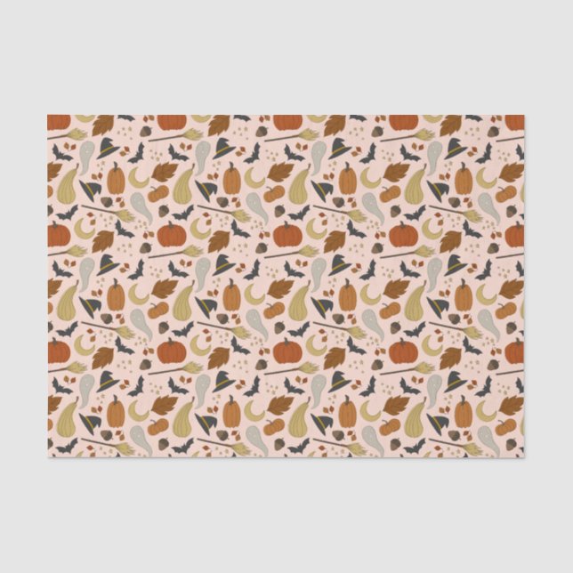 Papier Mousseline Halloween (Recto)