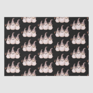Papier Mousseline Halloween, Motif Casquette de la sorcière des Troi