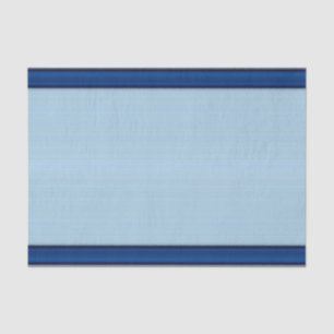Papier Mousseline HAMbWG - Tissu cadeau - Bleu - Deux tons