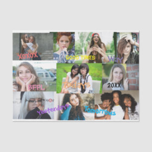 Papier Mousseline HAMbyWG - Photos avec mots