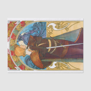 Papier Mousseline Hamlet, Alphonse Mucha