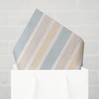 Papier Mousseline Hamptons Coastal Stripe Tissue Paper