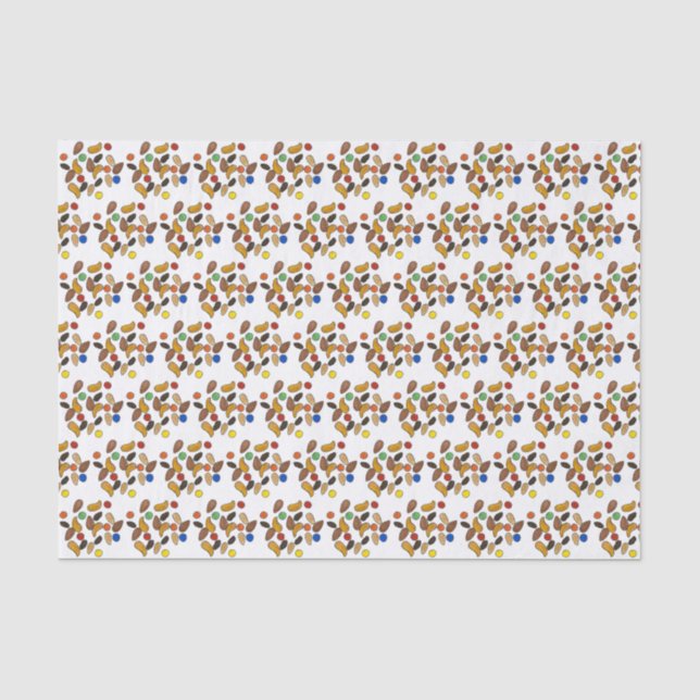 Papier Mousseline Happy Trails Camping Randonnée Outdoors Trail Mix (Recto)