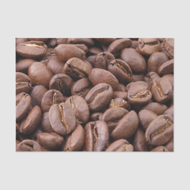 Papier Mousseline Haricots au café (Recto)