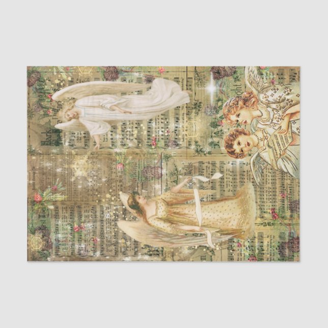 Papier Mousseline Hark the Angels (Recto)