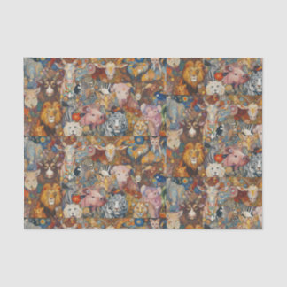 Papier Mousseline "Harmonie sauvage"