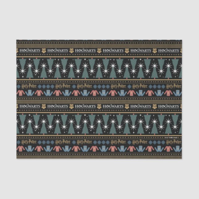 Papier Mousseline HARRY POTTER™ Motif de sueur de vacances (Recto)