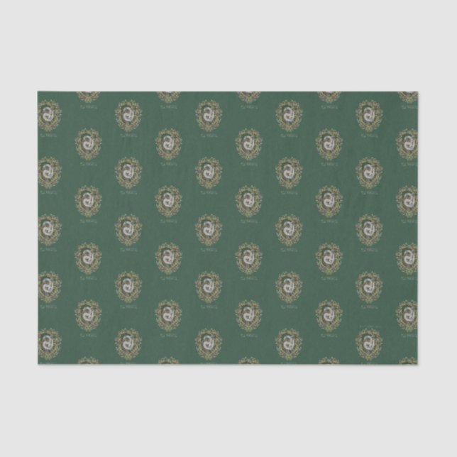 Papier Mousseline HARRY POTTER™ | SLYTHERIN™ Crest (Recto)