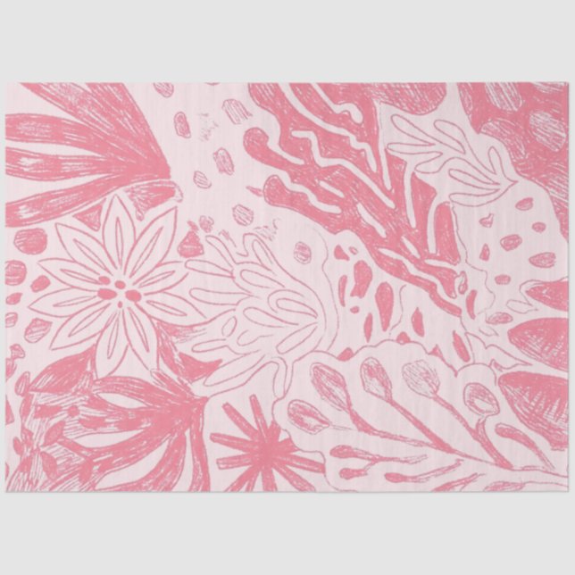 Papier Mousseline HATHOR Dawn Wrapping Paper (Recto)