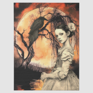 Papier Mousseline Hauning Imaginaire levain gothique et fille victor
