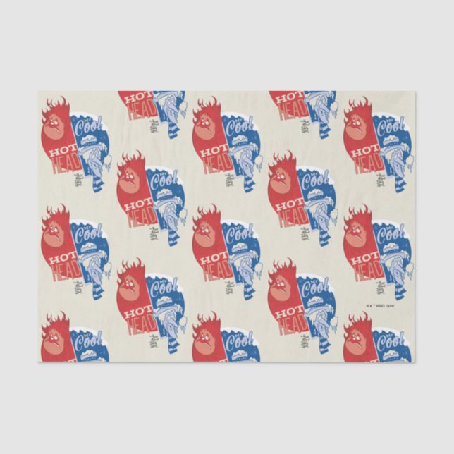 Papier Mousseline Heat Miser Hot Head & Snow Miser M. Cool (Recto)