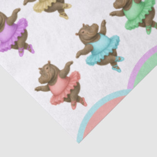 Papier Mousseline Helene circus hippo