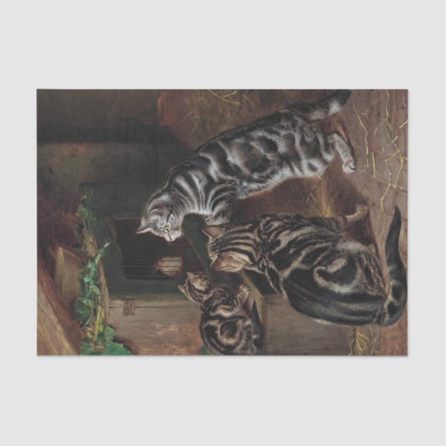 Papier Mousseline Heure de visite par Horatio Henry Couldery (Recto)