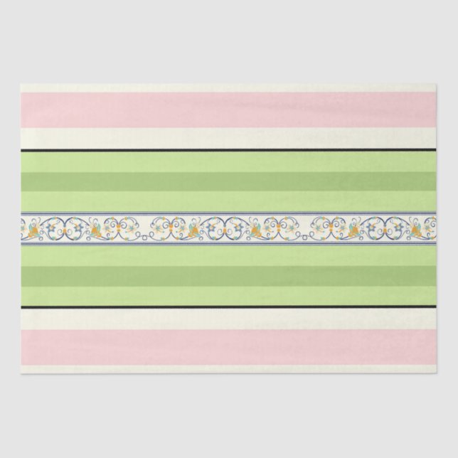 Papier Mousseline Heure du printemps (Recto)