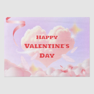 Papier Mousseline Heureuse Sainte-Valentin