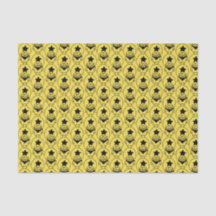 HEUREUX PAPIER DE TISSU DE MONSTRE