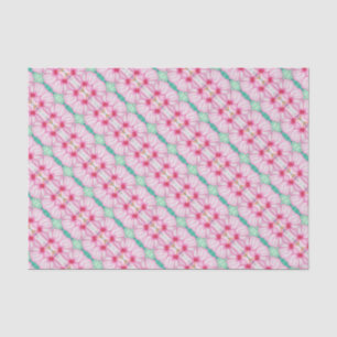 Papier Mousseline Hippie colorée Chic Motif Abstrait