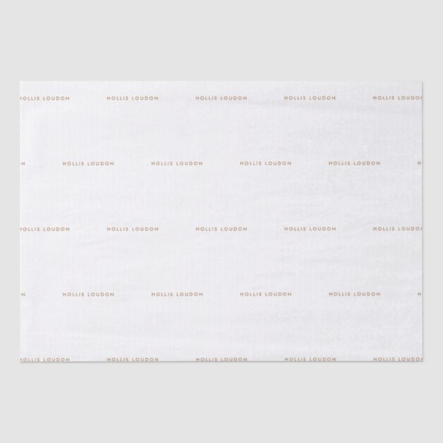 Papier Mousseline Hollis (Recto)