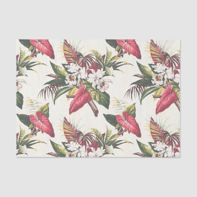 Papier Mousseline Hollywood tropical (Recto)
