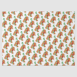 Papier Mousseline Homme en pain d'épices mignon avec Sucre de canne