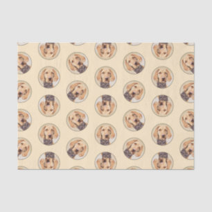 Papier Mousseline Hongrois À poils durs Vizsla peinture mignonne chi