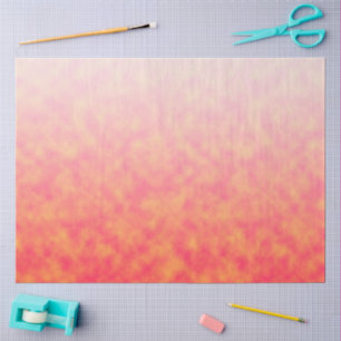 Papier Mousseline Horizon Rouge aux Joues