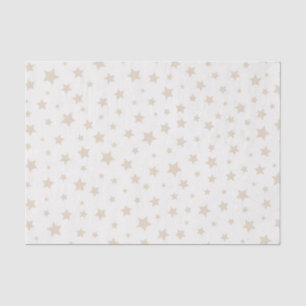 PAPIER MOUSSELINE HORS BLANC ET TONS NEUTRES DES ÉTOILES