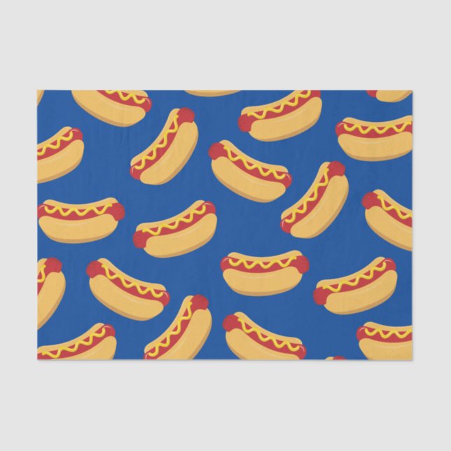 Papier Mousseline Hot Dog Anniversaire de enfant Party Cuire mignonn (Recto)