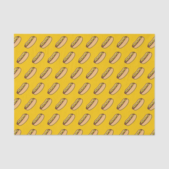Papier Mousseline Hotdog (Recto)