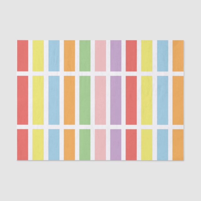 Papier Mousseline Hues du Colorful (Recto)