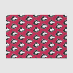 Papier Mousseline Huskies du nord de l'Illinois Anniversaire