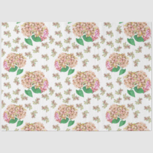 Papier Mousseline Hydrangea Watercolor Series Design 1
