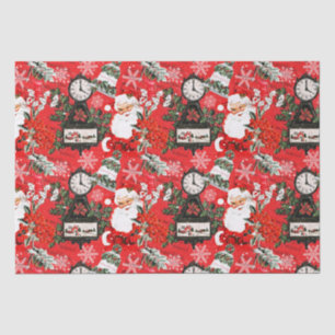 Papier Mousseline Il est temps pour Père Noël