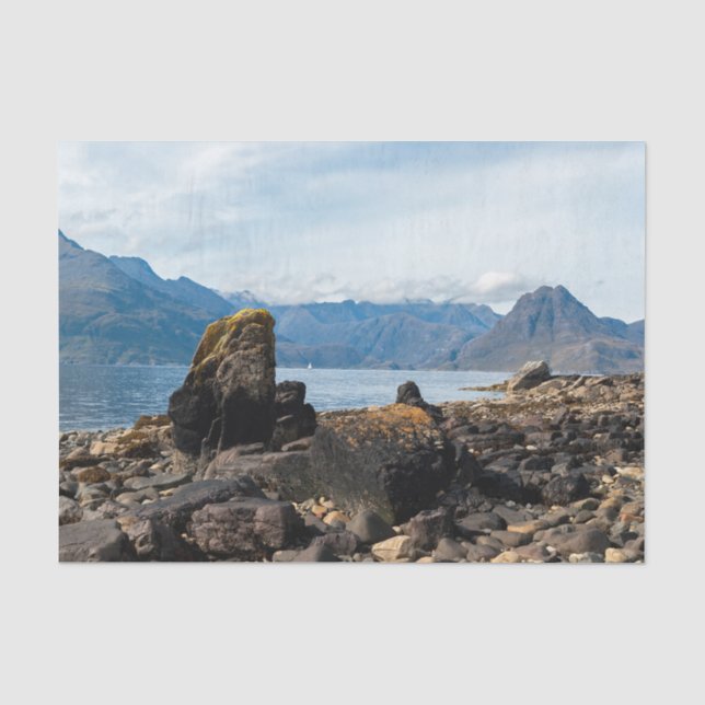 Papier Mousseline Île de Skye - Ecosse, Royaume-Uni (Recto)