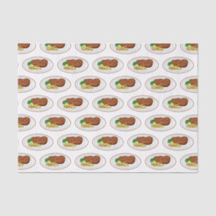 Papier Mousseline Illustration de dessin de steak