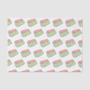 Papier Mousseline Illustration de gâteau suisse roll / roll
