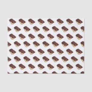 Papier Mousseline Illustration de la poitrine de boeuf