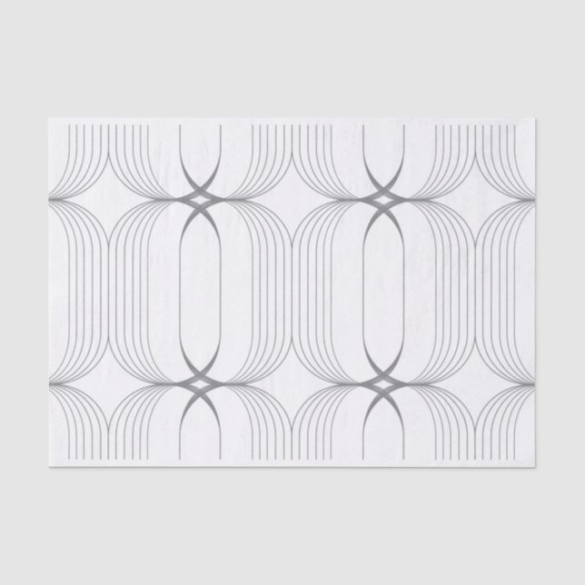 Papier Mousseline Illustration de luxe moderne, simple et élégante m (Recto)
