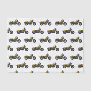 Papier Mousseline Illustration de moto Cruiser