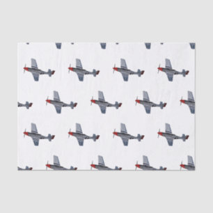Papier Mousseline Illustration d'un avion de chasse-bombardier