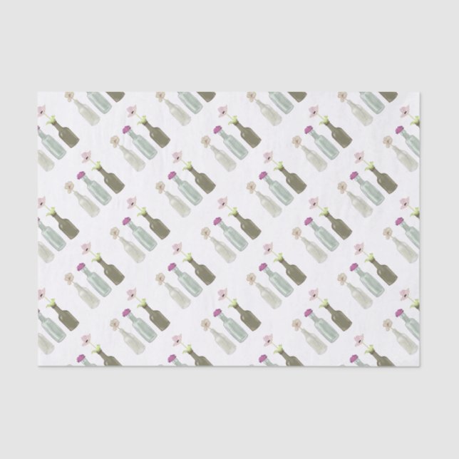 Papier Mousseline illustrations de couleurs (Recto)